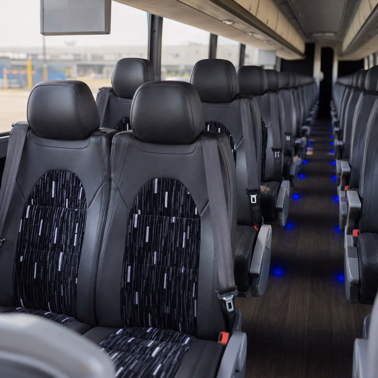 meridian bus rental service area